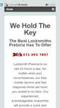 Mobile Screenshot of locksmithpretoria.com